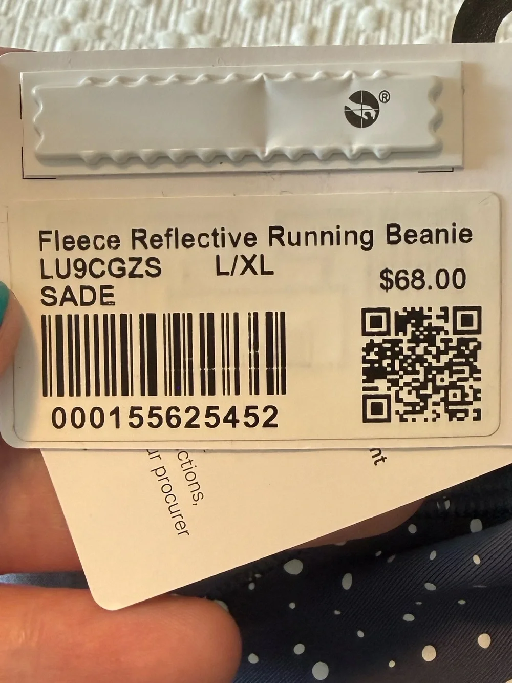 Lululemon Fleece Reflective Running Beanie